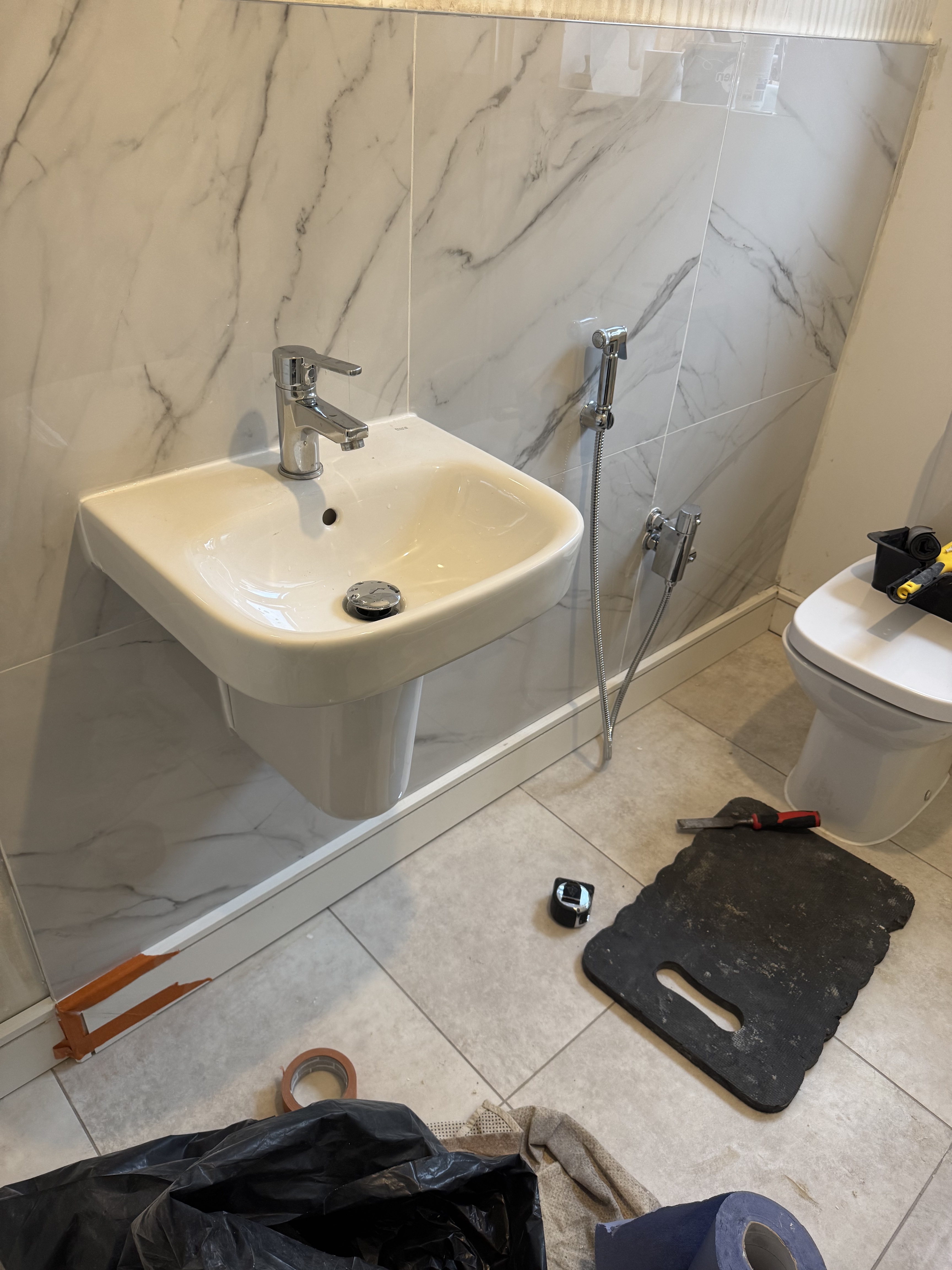 Before bathroom renovation